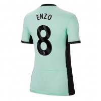 Billiga Chelsea Enzo Fernandez #8 Tredje fotbollskläder Dam 2023-24 Kortärmad
